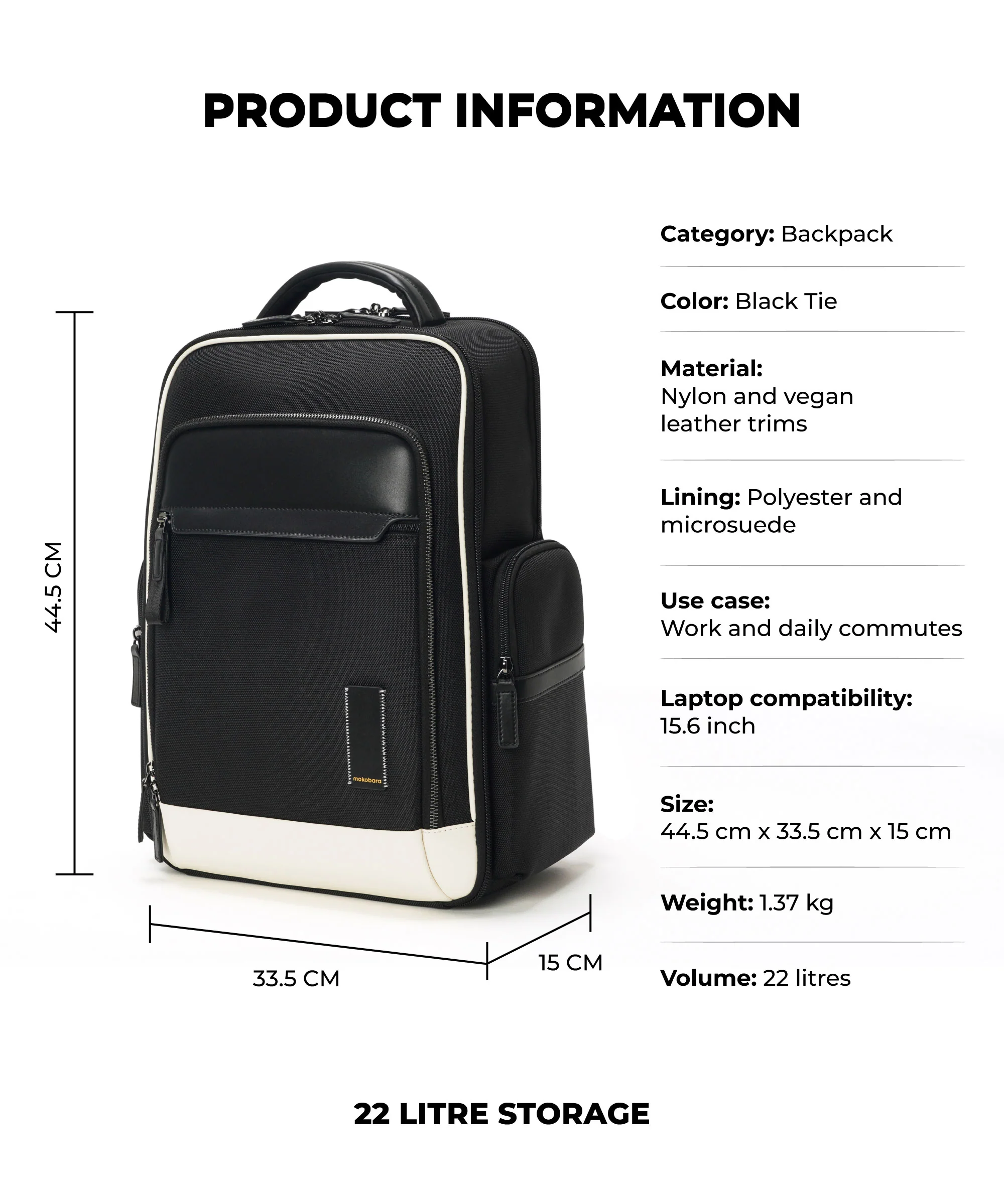 Bass Backpack - 22L - Image 3