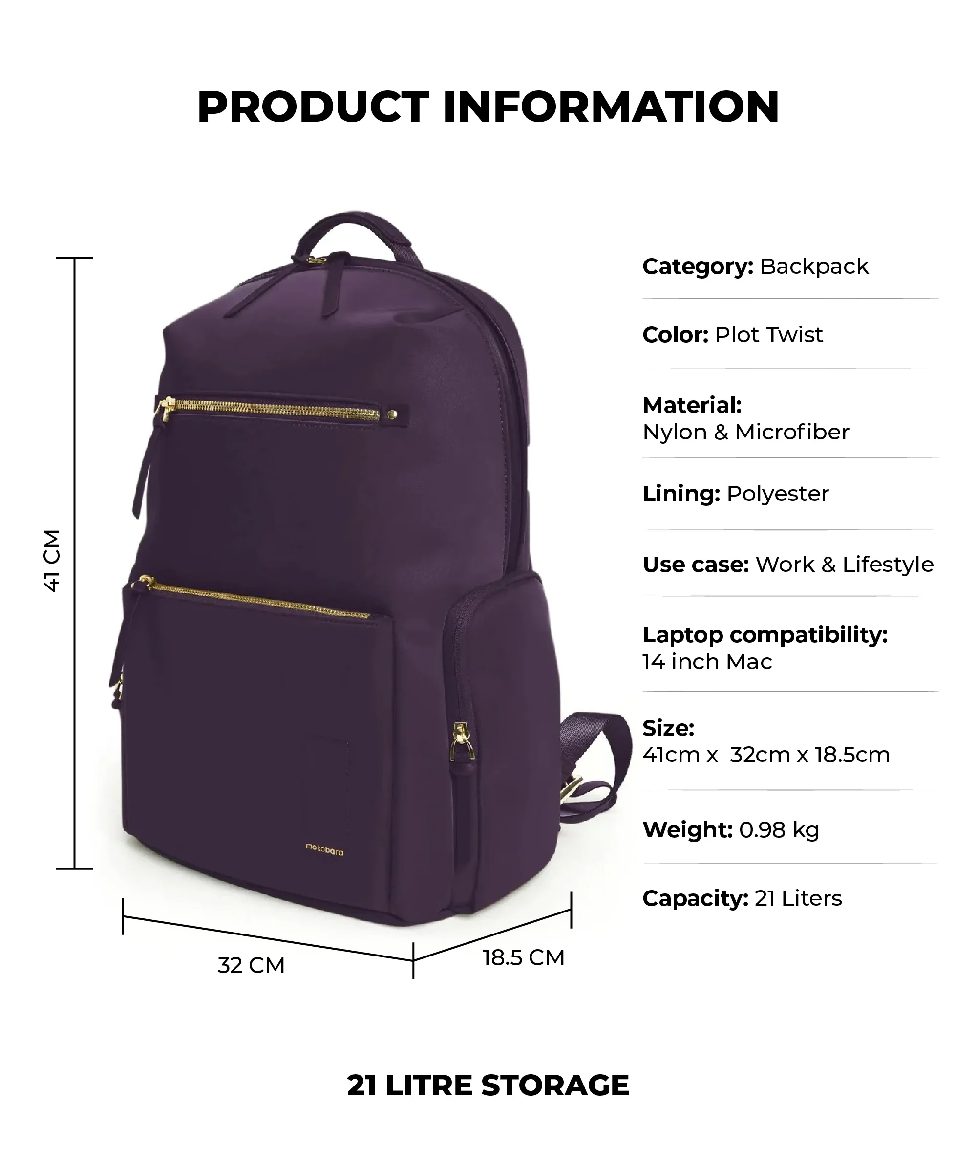 Bliss Backpack - 21L - Image 19