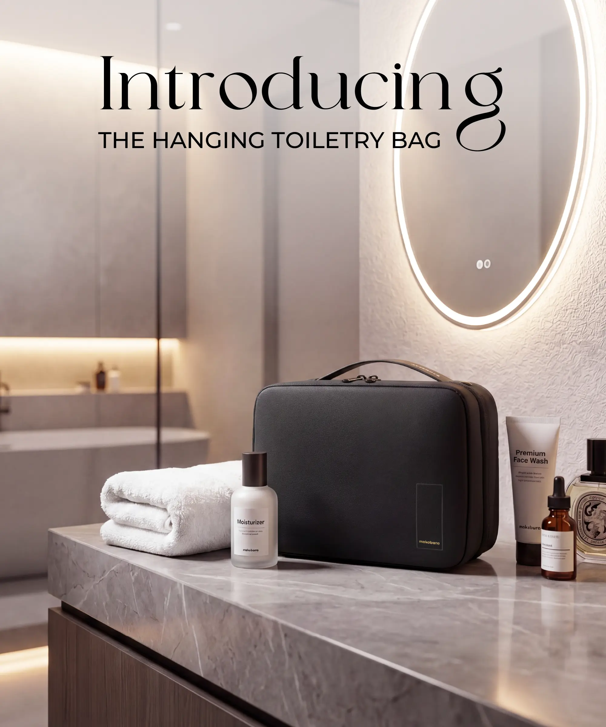 Hanging Toiletry Bag - Image 10