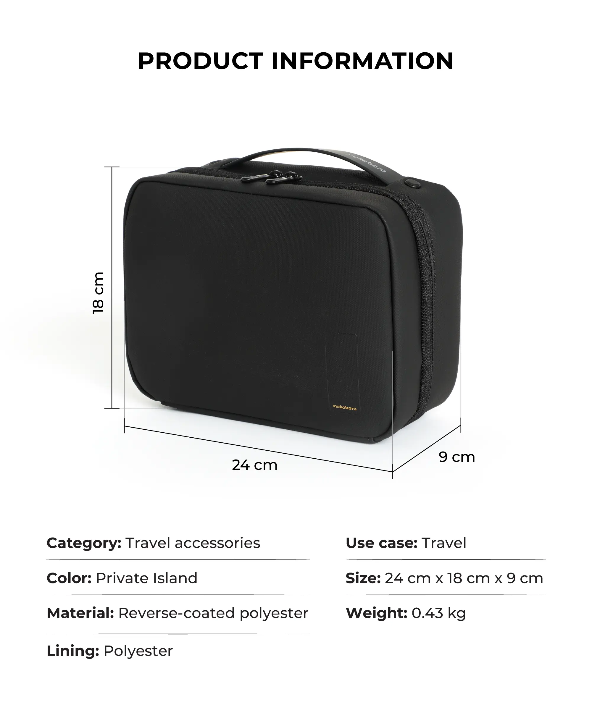 Hanging Toiletry Bag - Image 11