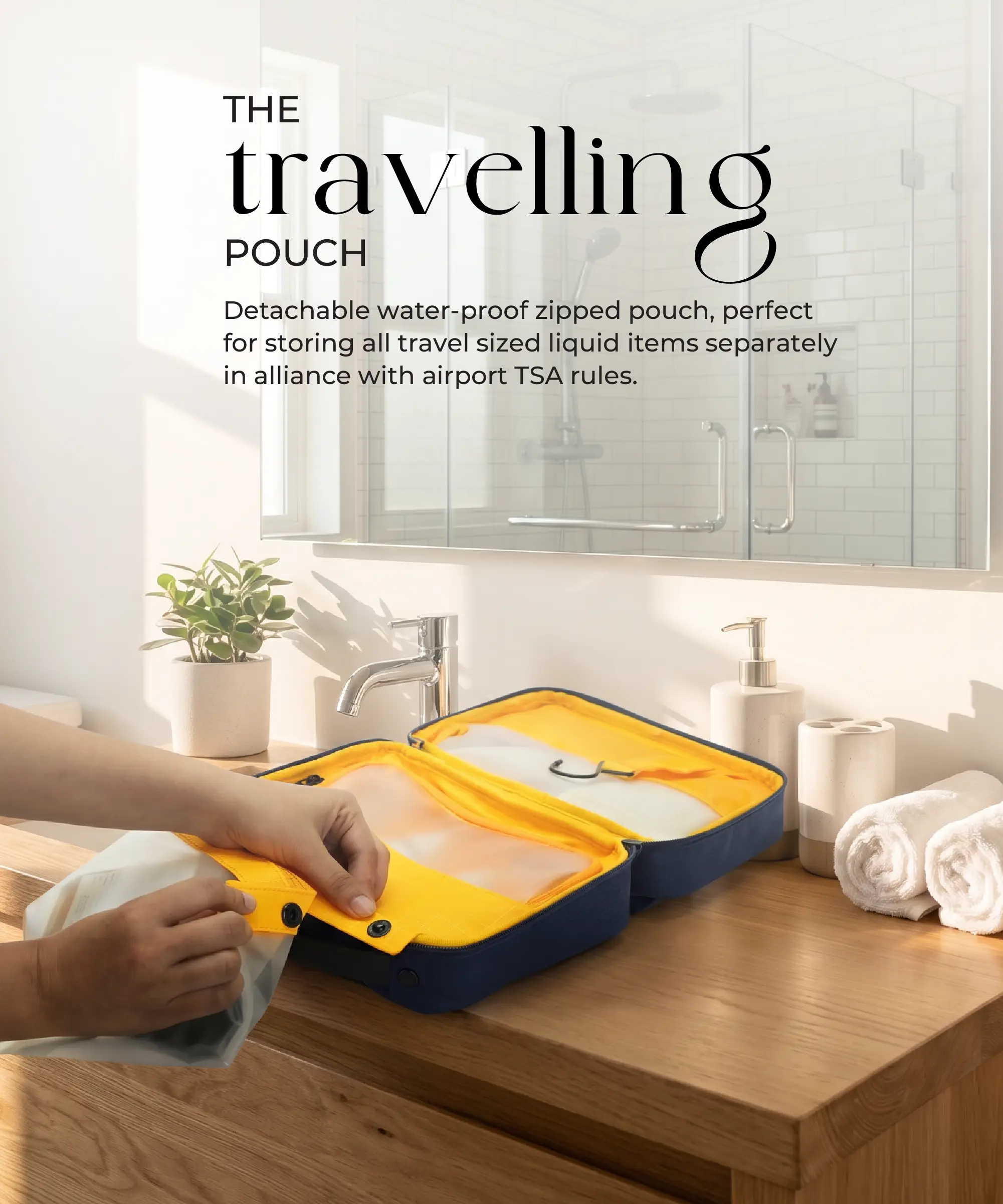 Hanging Toiletry Bag - Image 6