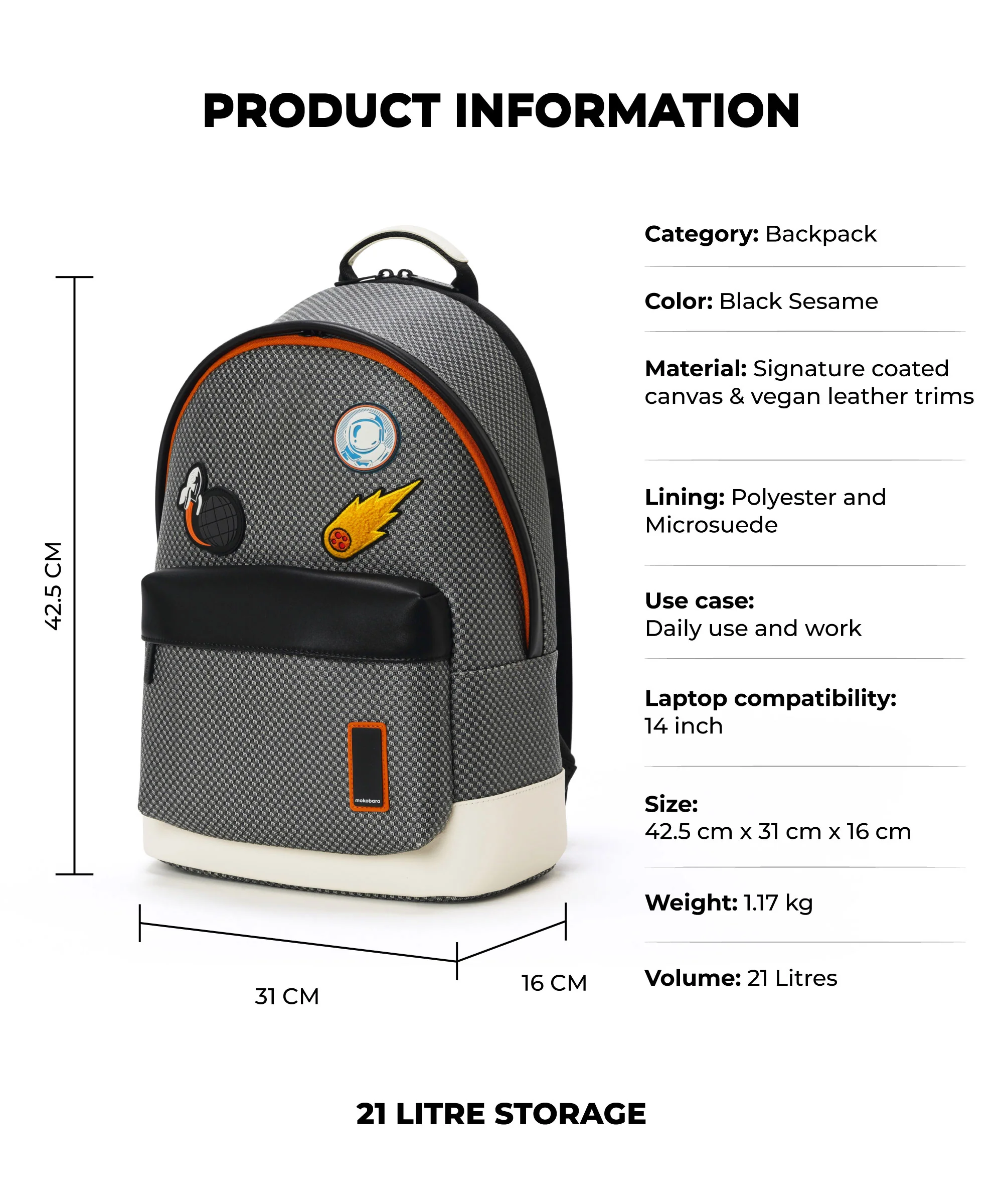 Kickstreet Backpack - 21L - Image 3
