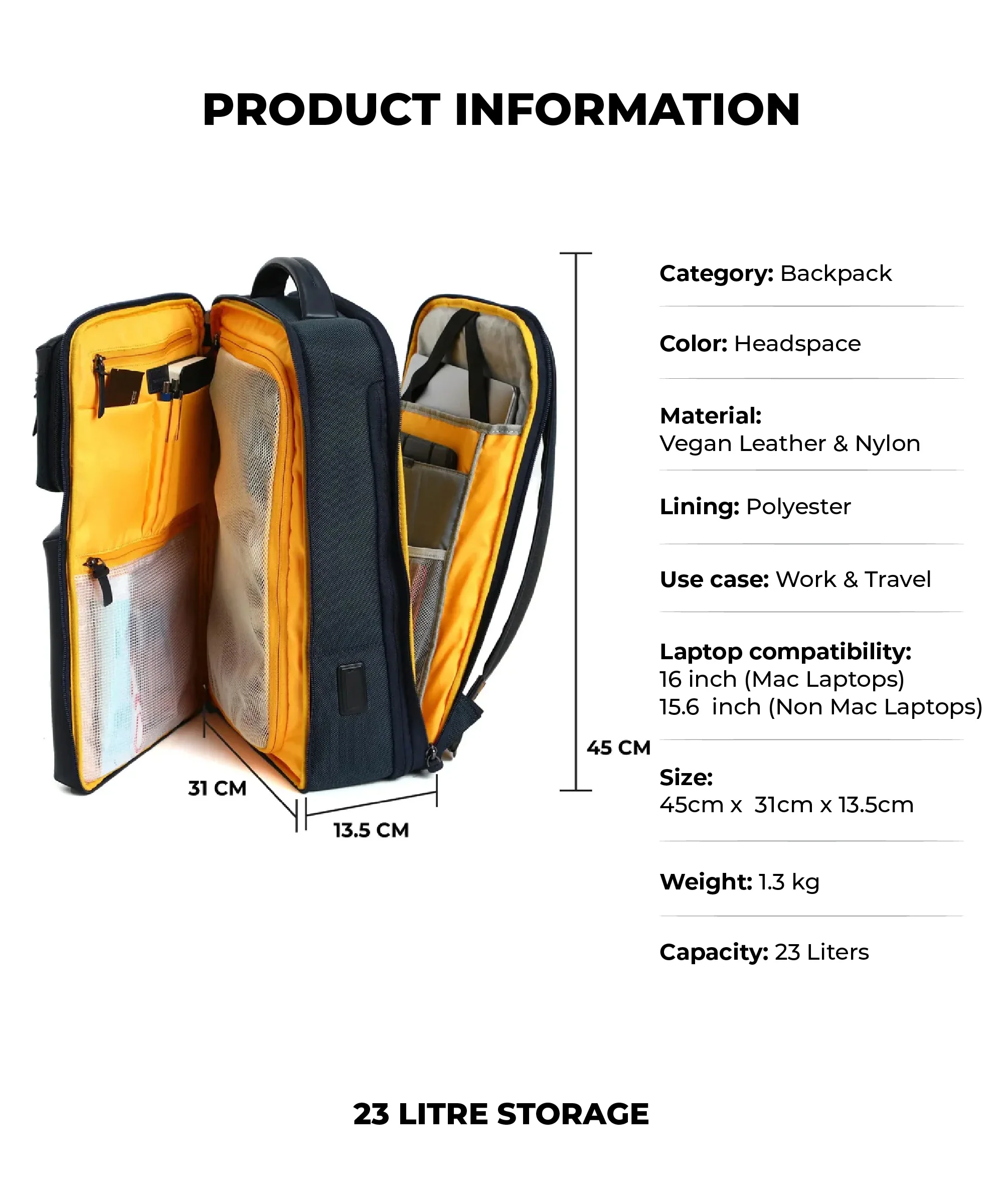 Overnighter Backpack - 23L - Image 3