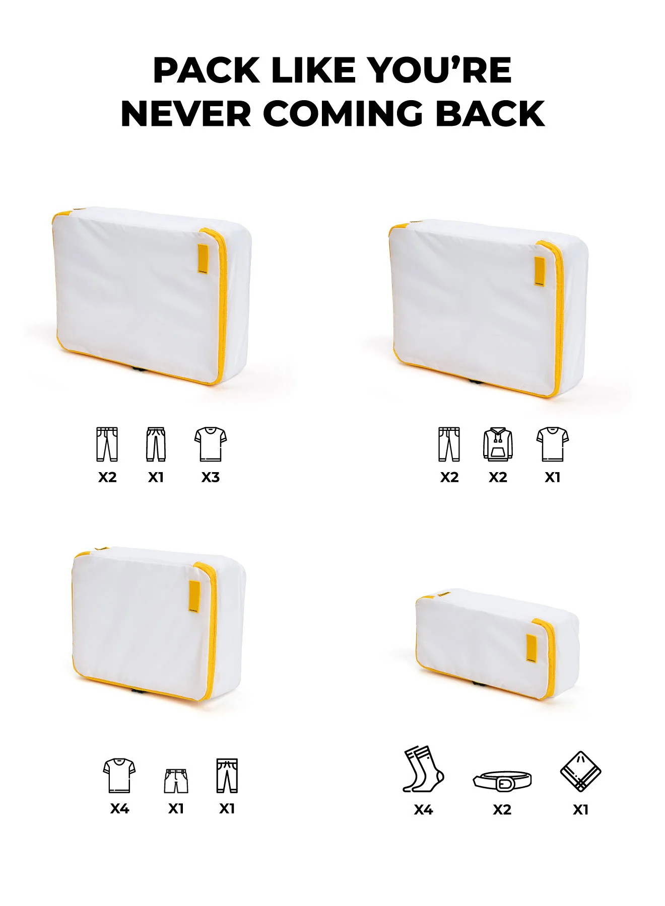 Packing Cubes (Set of 4) - Image 10