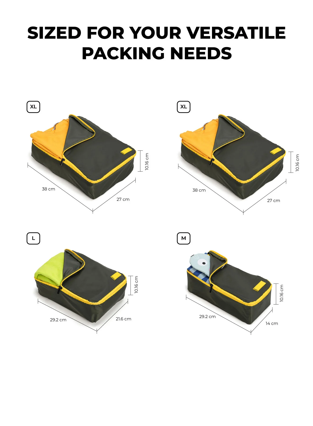 Packing Cubes (Set of 4) - Image 4