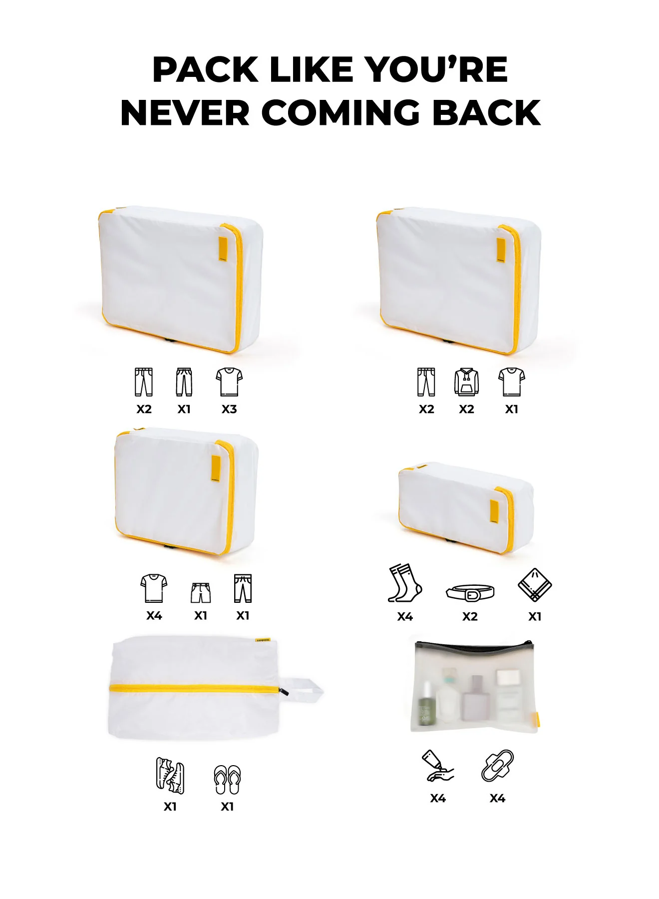 Packing Cubes (Set of 6) - Image 10