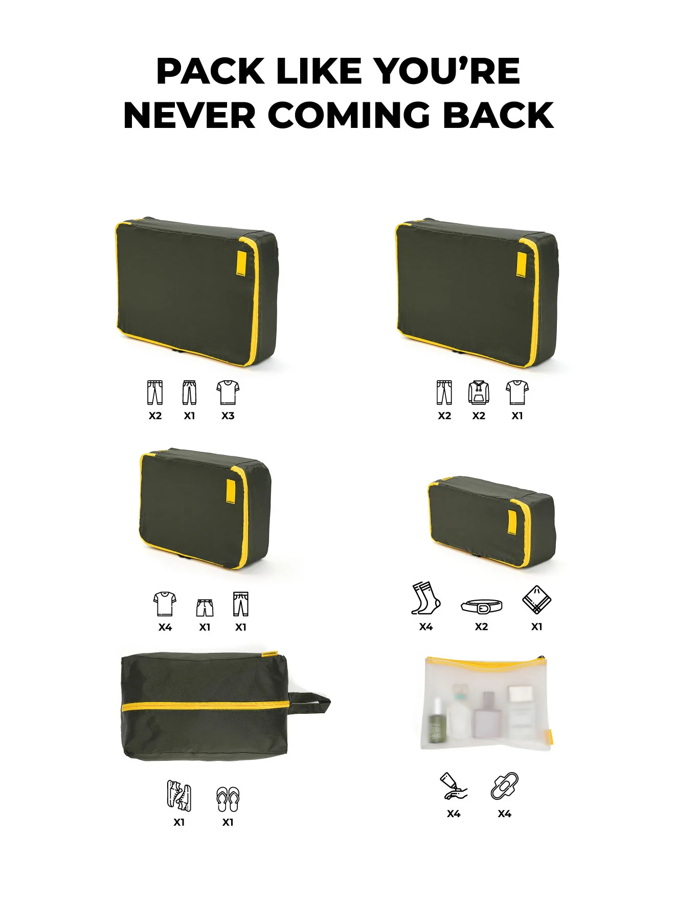 Packing Cubes (Set of 6) - Image 16
