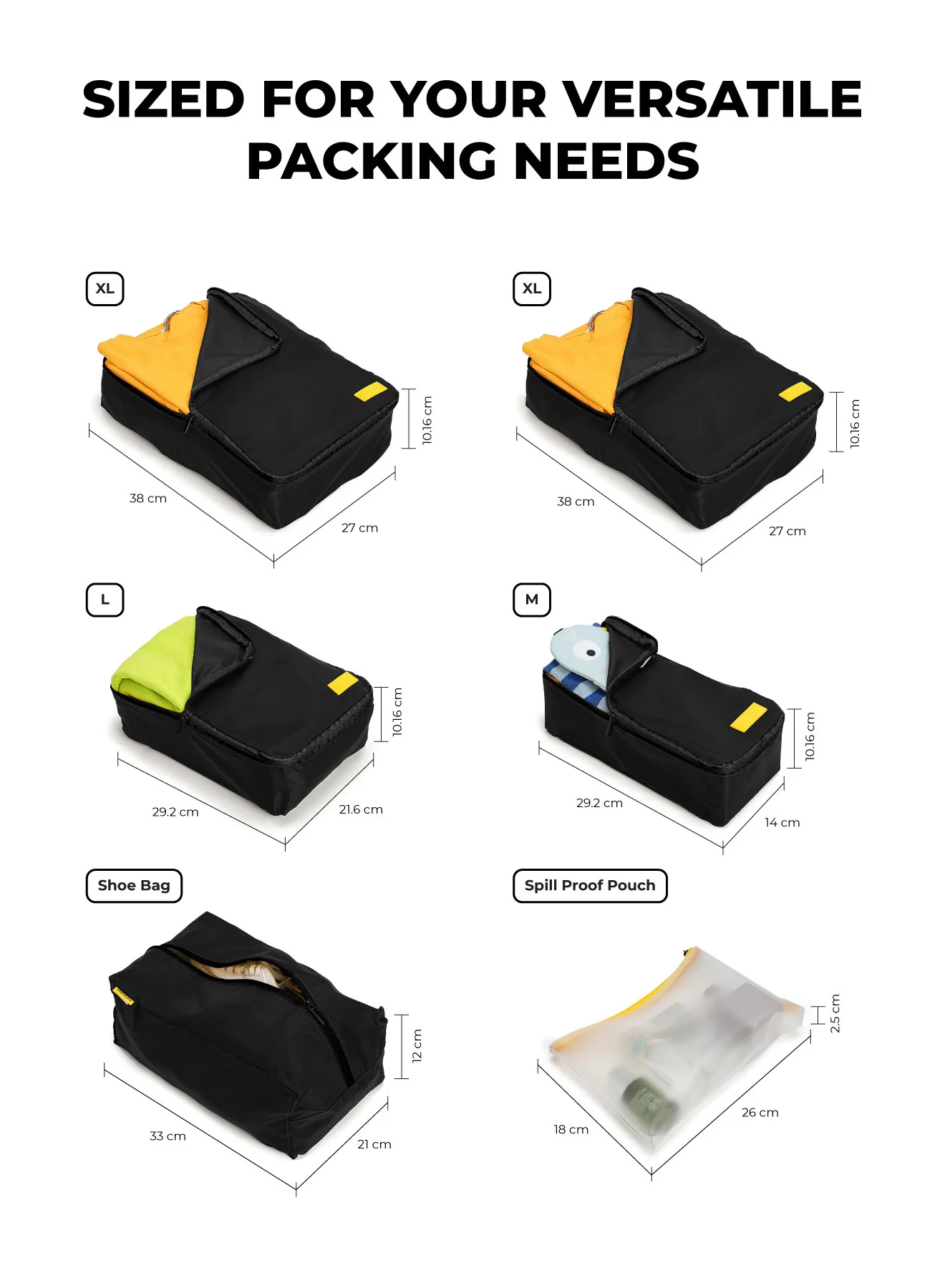 Packing Cubes (Set of 6) - Image 3