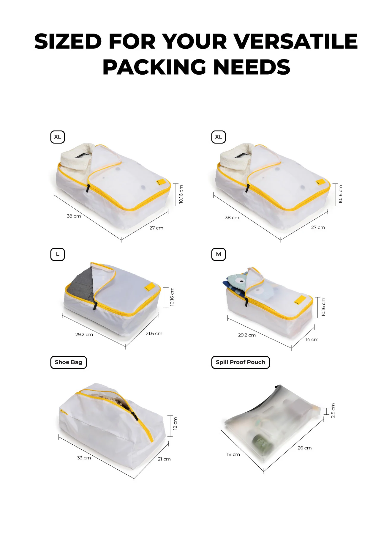 Packing Cubes (Set of 6) - Image 9