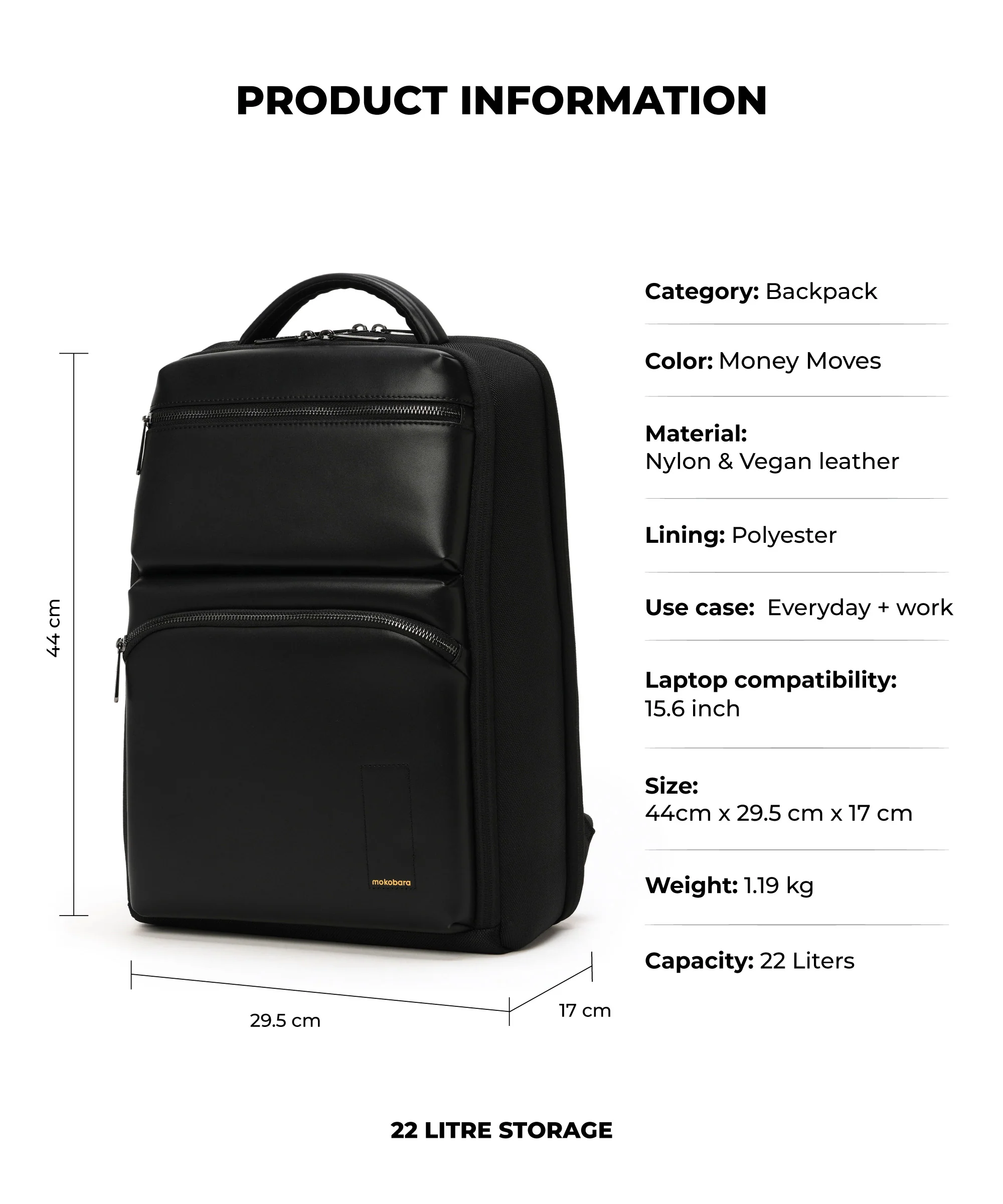 Radio Backpack - 22L - Image 25
