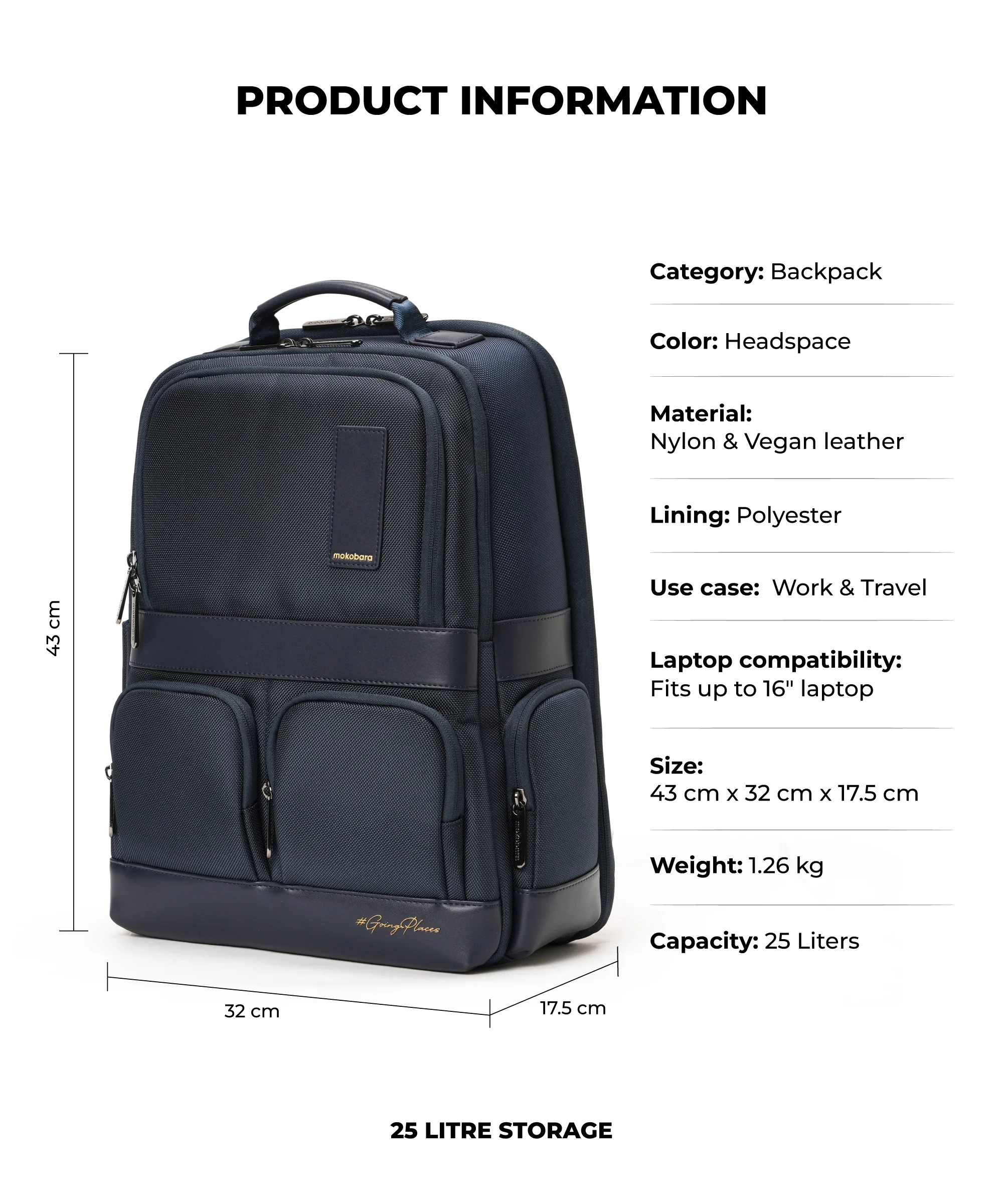 Terra Work Backpack - 25L - Image 12
