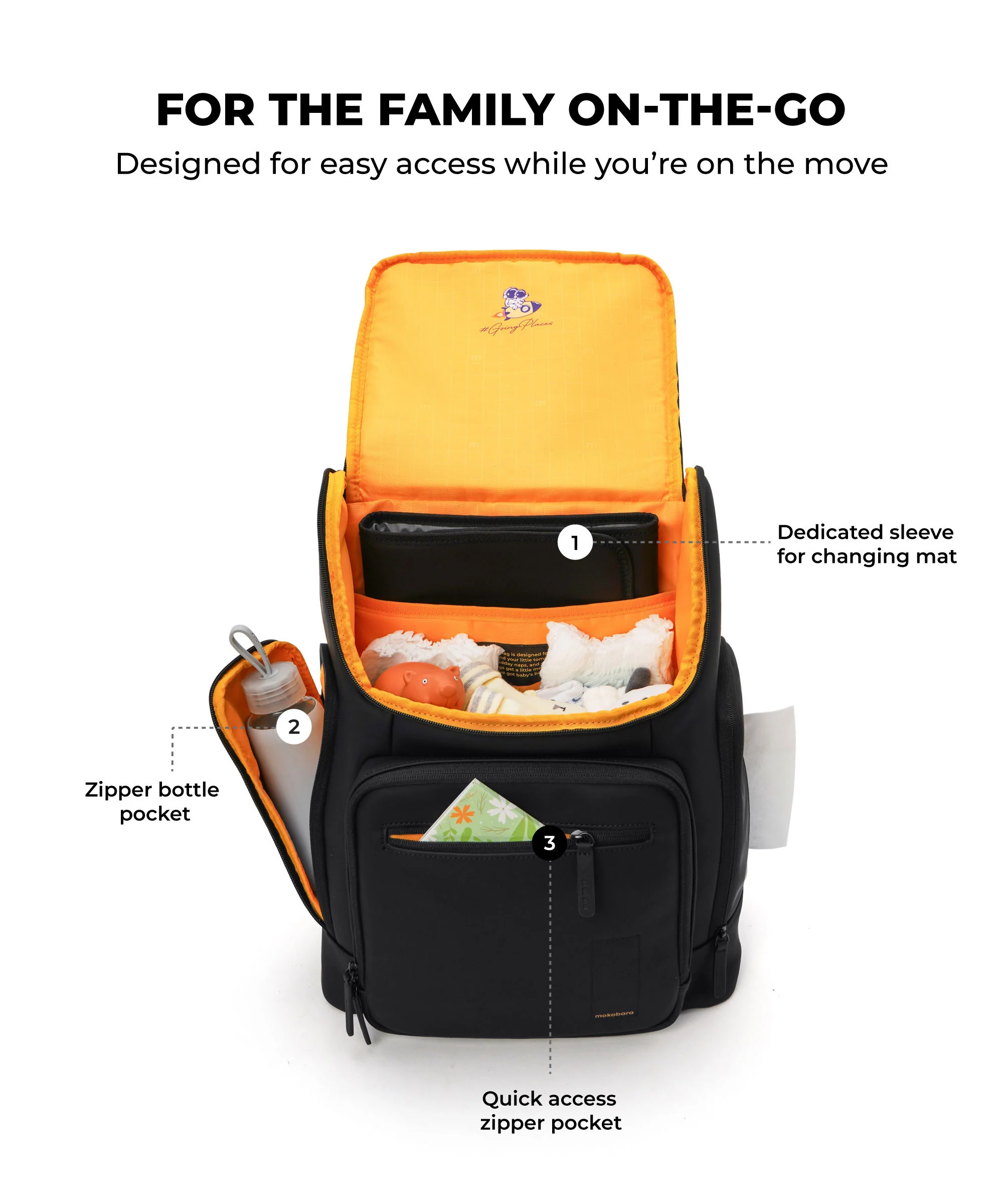 Tinker Diaper Backpack - 23L - Image 16