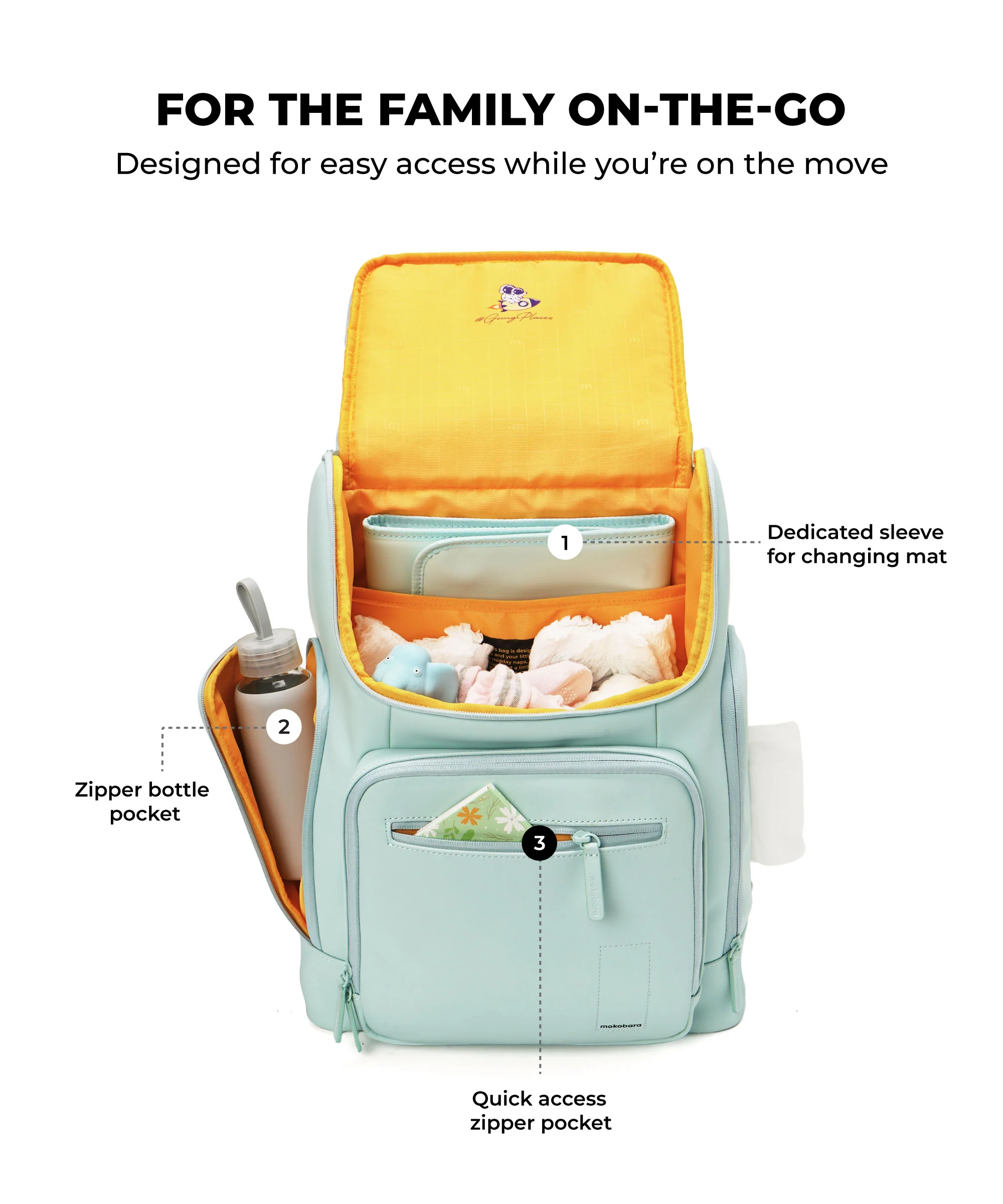Tinker Diaper Backpack - 23L - Image 28