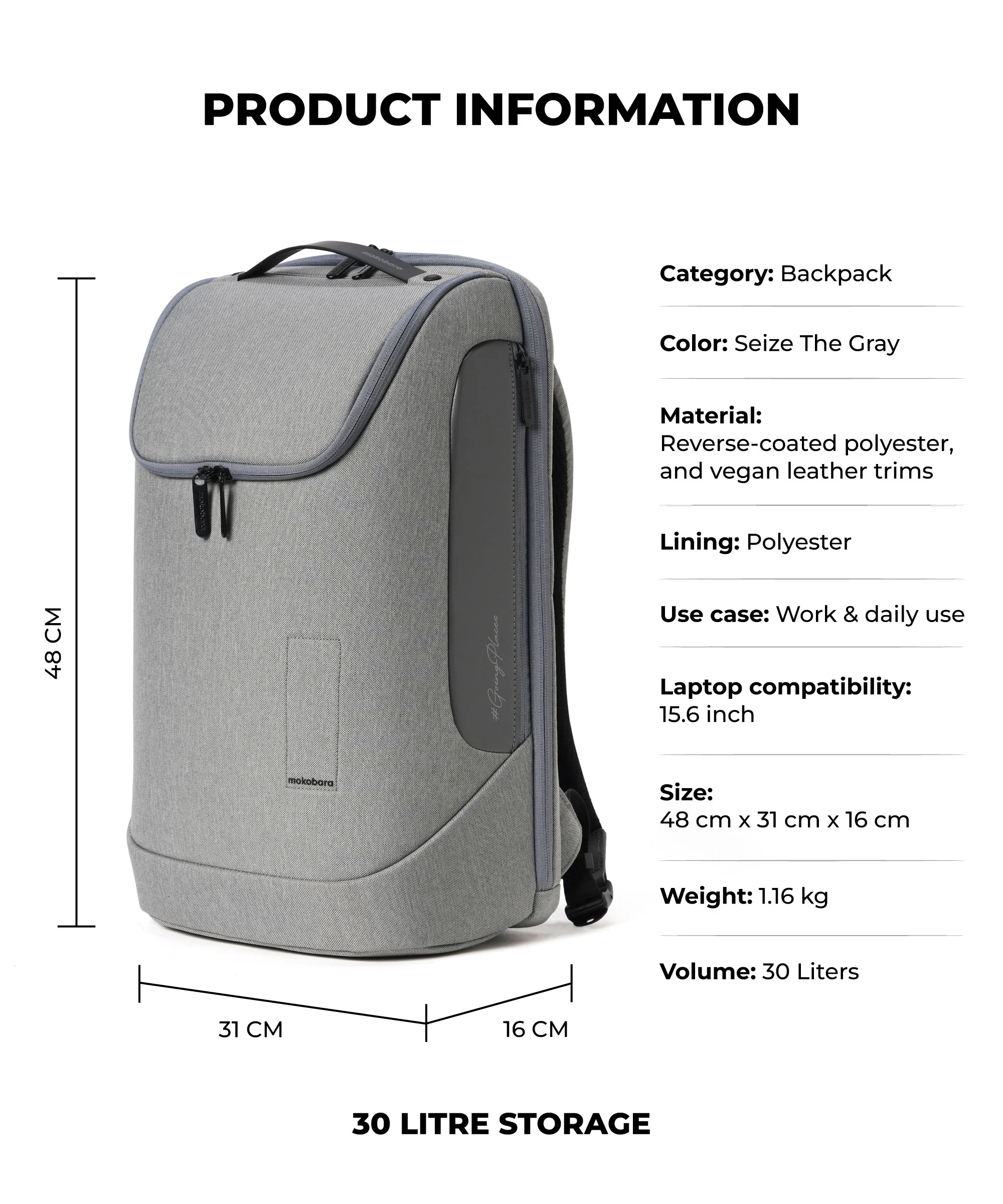 Transit Backpack - 30L - Image 10