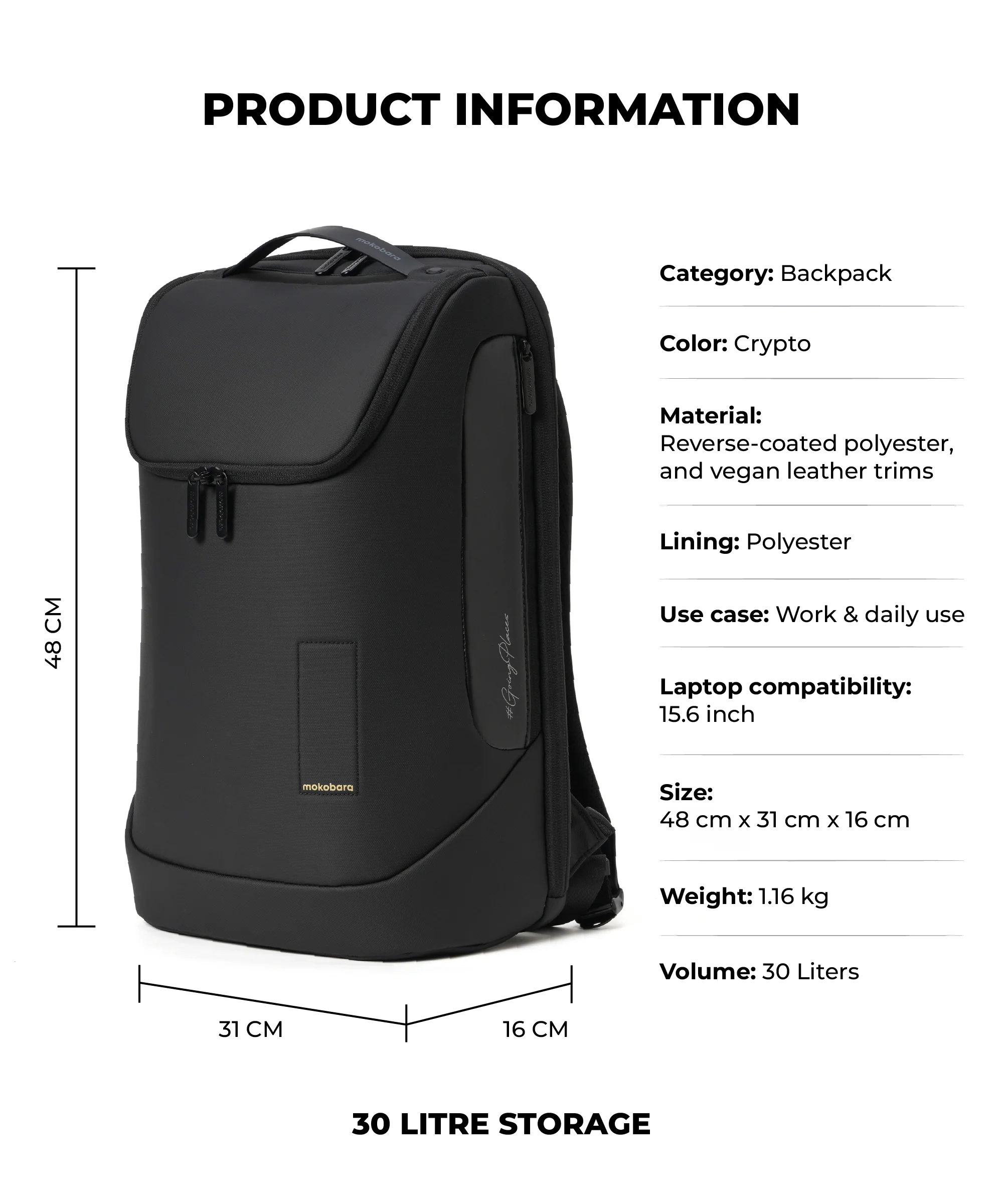 Transit Backpack - 30L - Image 17